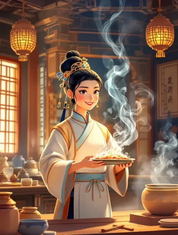 黄果短剧 短剧《尚食局团宠小厨娘》封面 - 尚食局